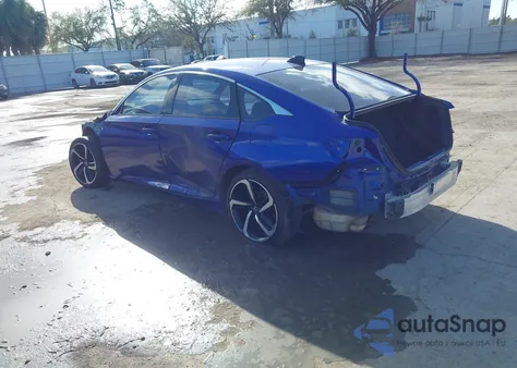 2022 Honda Accord Sport 2.0T from USA, damaged, VIN 1HGCV2F37NA012726